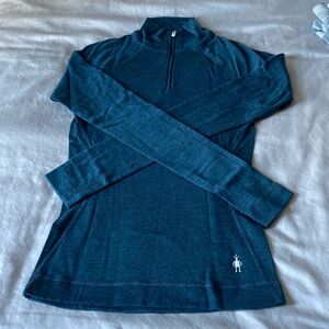 smartwool 1/4 zip